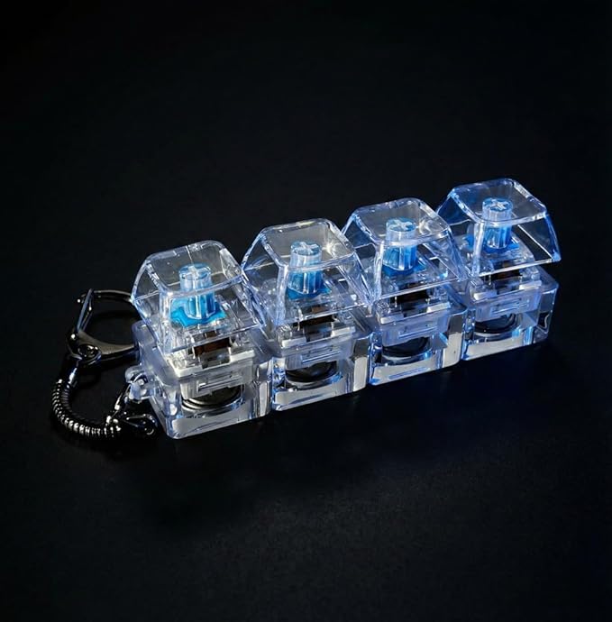 KeyZen™ – Mechanical Fidget Keychain | Satisfying Click Sensation | Focus & Calm